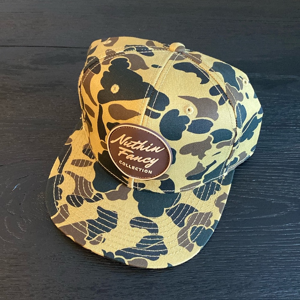 New - Nuthin' Fancy Camo Hat